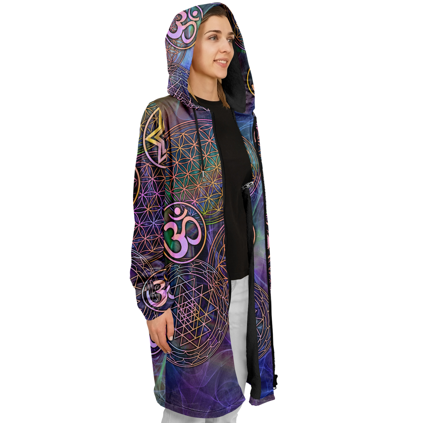 Sacred Geo Dark Cloak