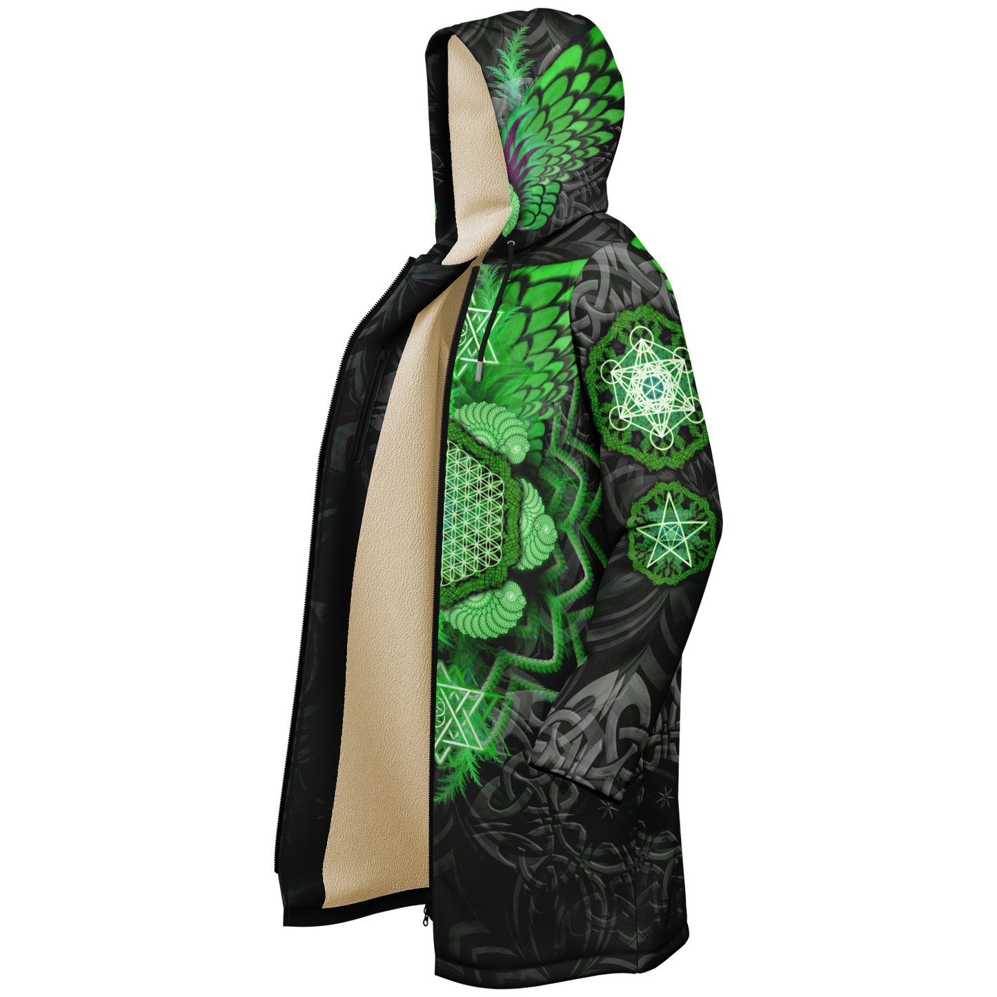 Angel Catcher Green Cloak