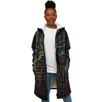 Enochian Vision Teal Cloak