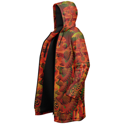 Shroom Flower of Life Orange Cloak