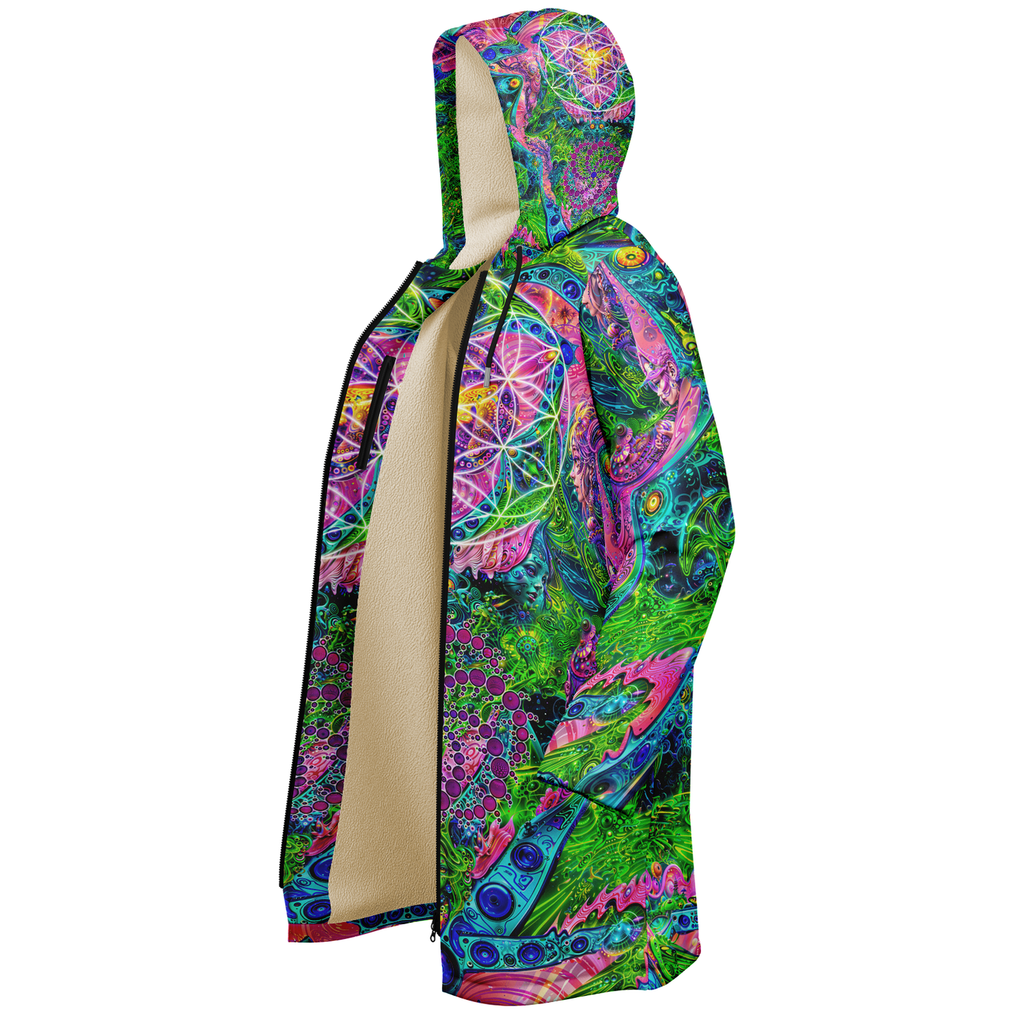 Psy Tribal Shroom Cloak