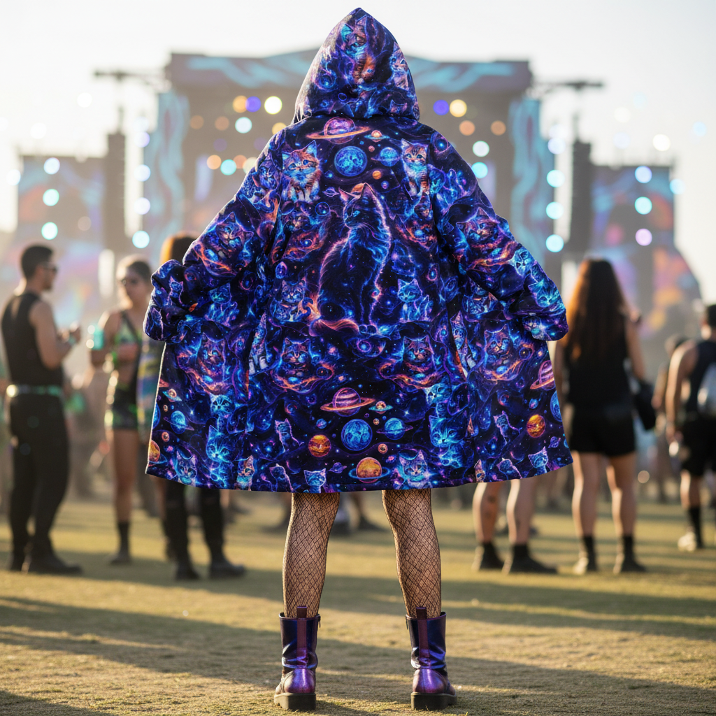 Cosmic Space Cats Cloak