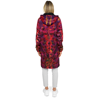 Shroom Flower of Life Red Cloak