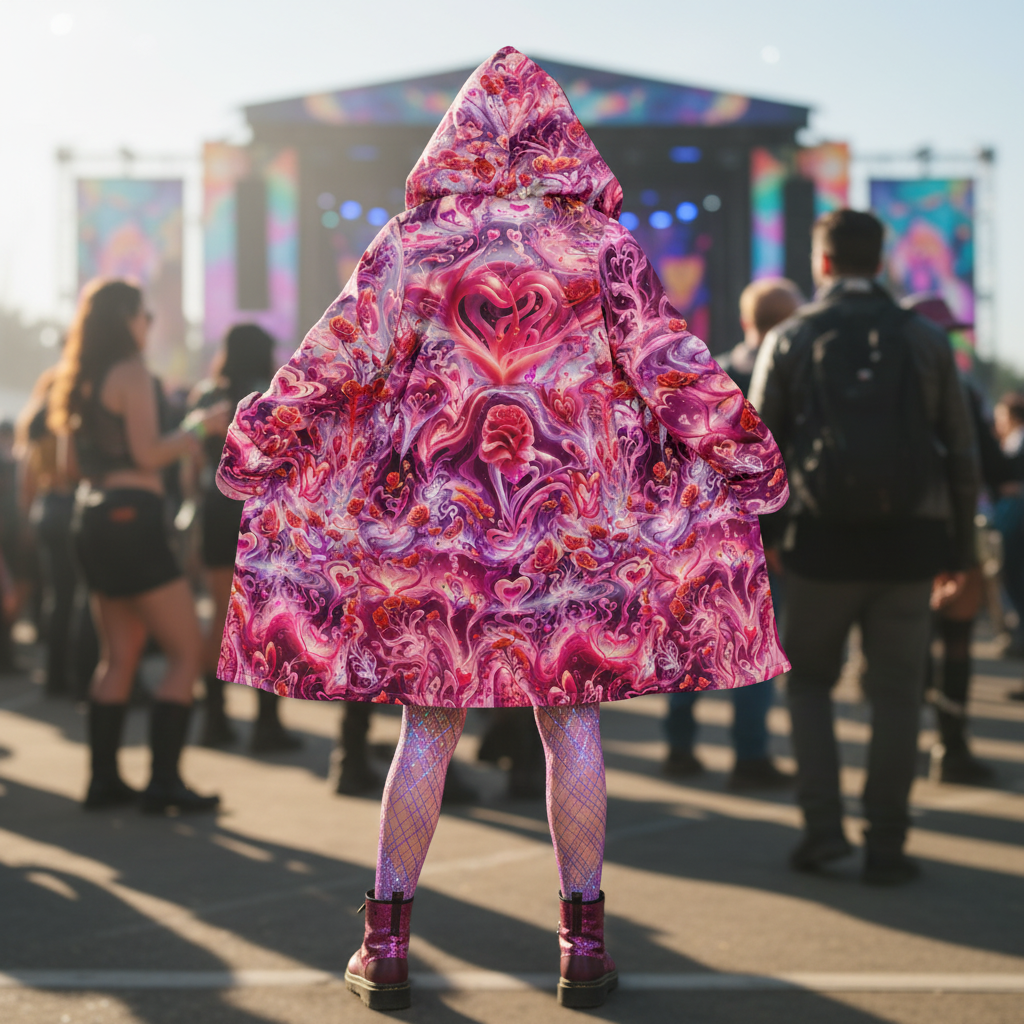 Hearts & Roses Cloak