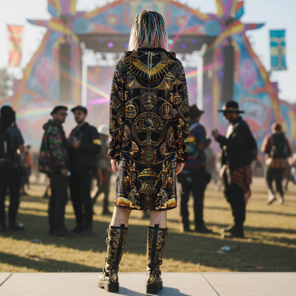 Egyptian Atlantis Gold Cloak