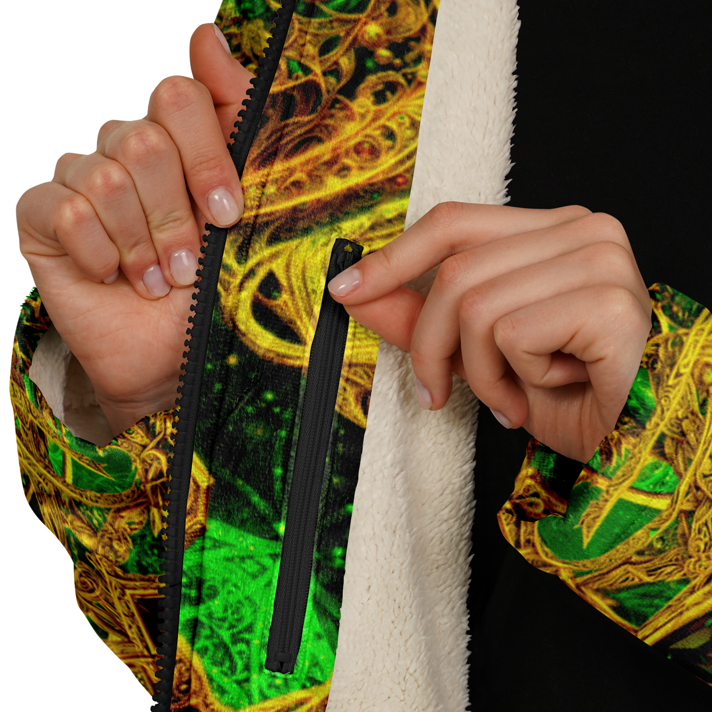 Cosmic Cross Yellow Cloak