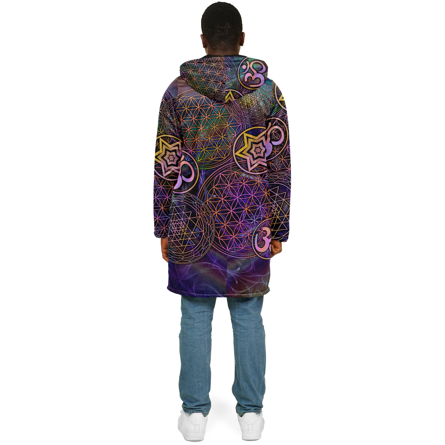 Sacred Geo Dark Cloak