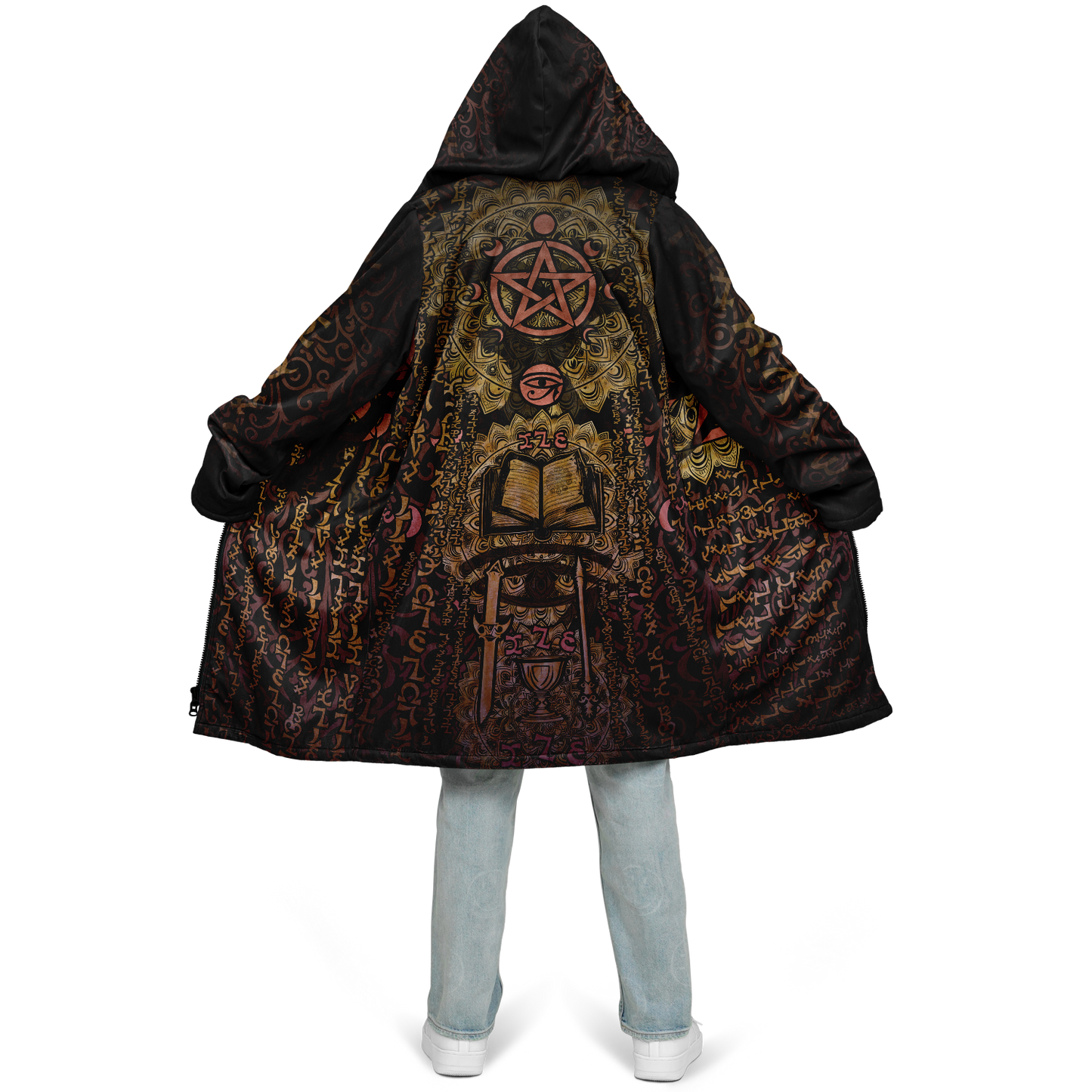 Enochian Vision Orange Cloak