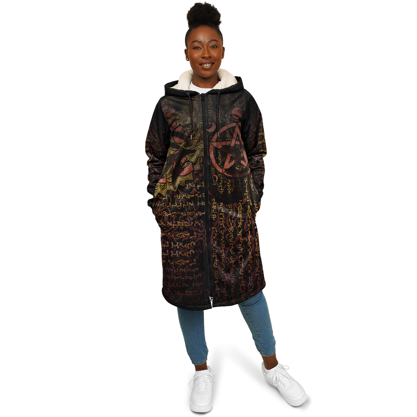 Enochian Vision Orange Cloak