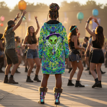 Wizard Stoner Alien Cloak