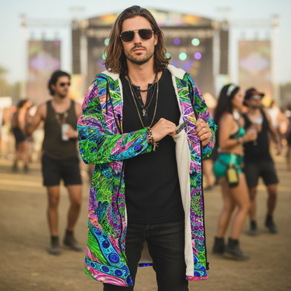 Psy Tribal Shroom Cloak