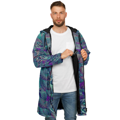 Shroom Flower of Life Teal Cloak
