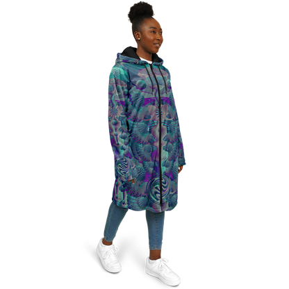 Shroom Flower of Life Teal Cloak