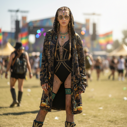 Egyptian Atlantis Gold Cloak