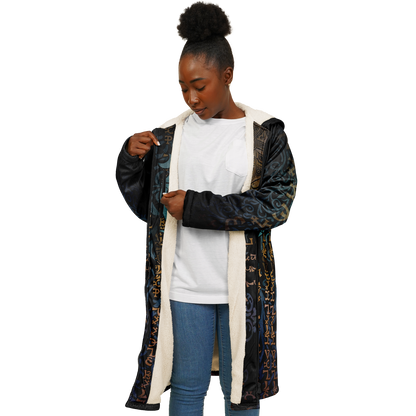 Enochian Vision Teal Cloak