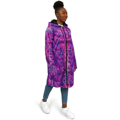 Shroom Flower of Life Pink Cloak