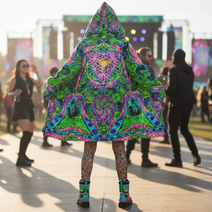 Psy Tribal Shroom Cloak