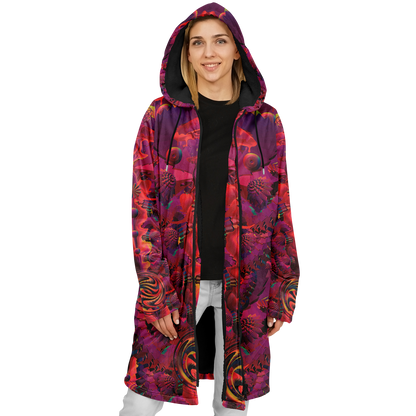 Shroom Flower of Life Red Cloak