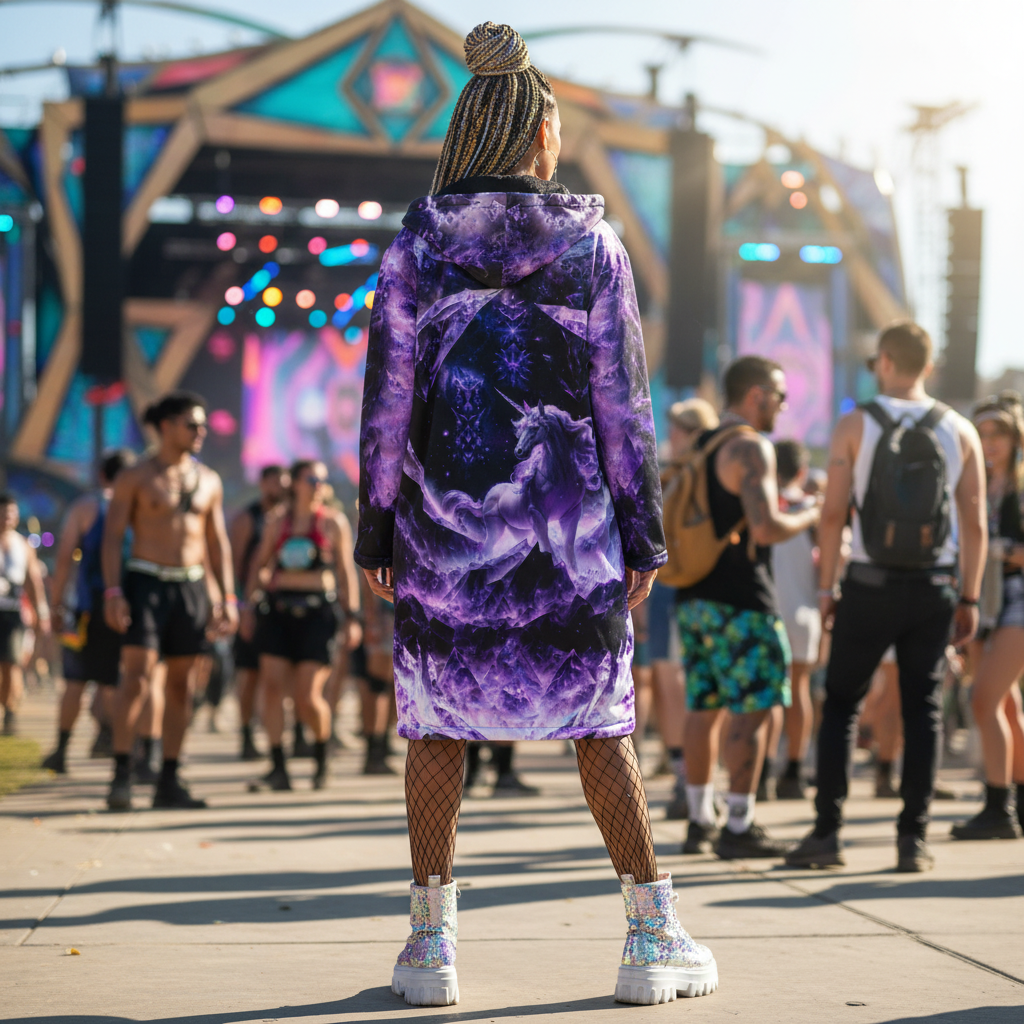 Amethyst Unicorn Cloak