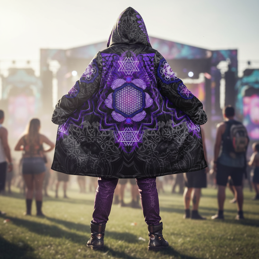 Angel Catcher Purple Cloak