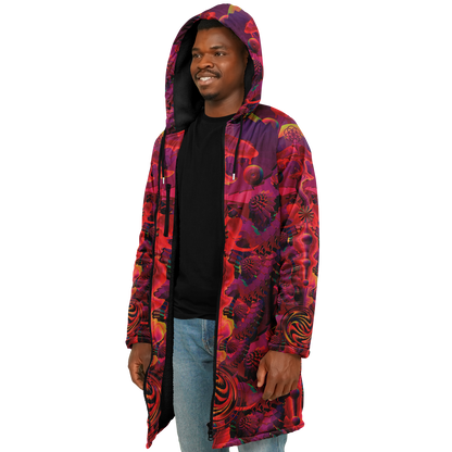 Shroom Flower of Life Red Cloak