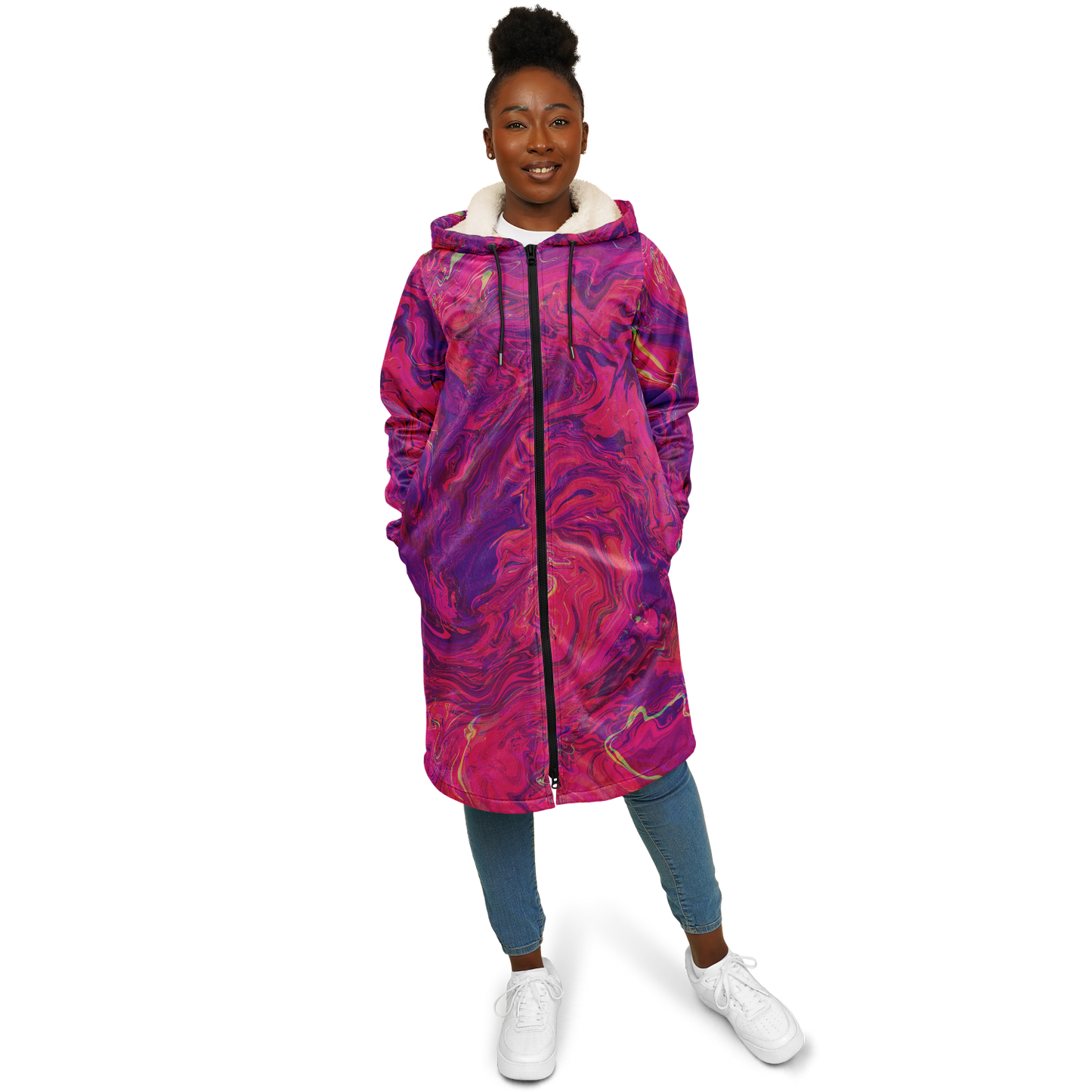 Pink Acid Oasis Cloak
