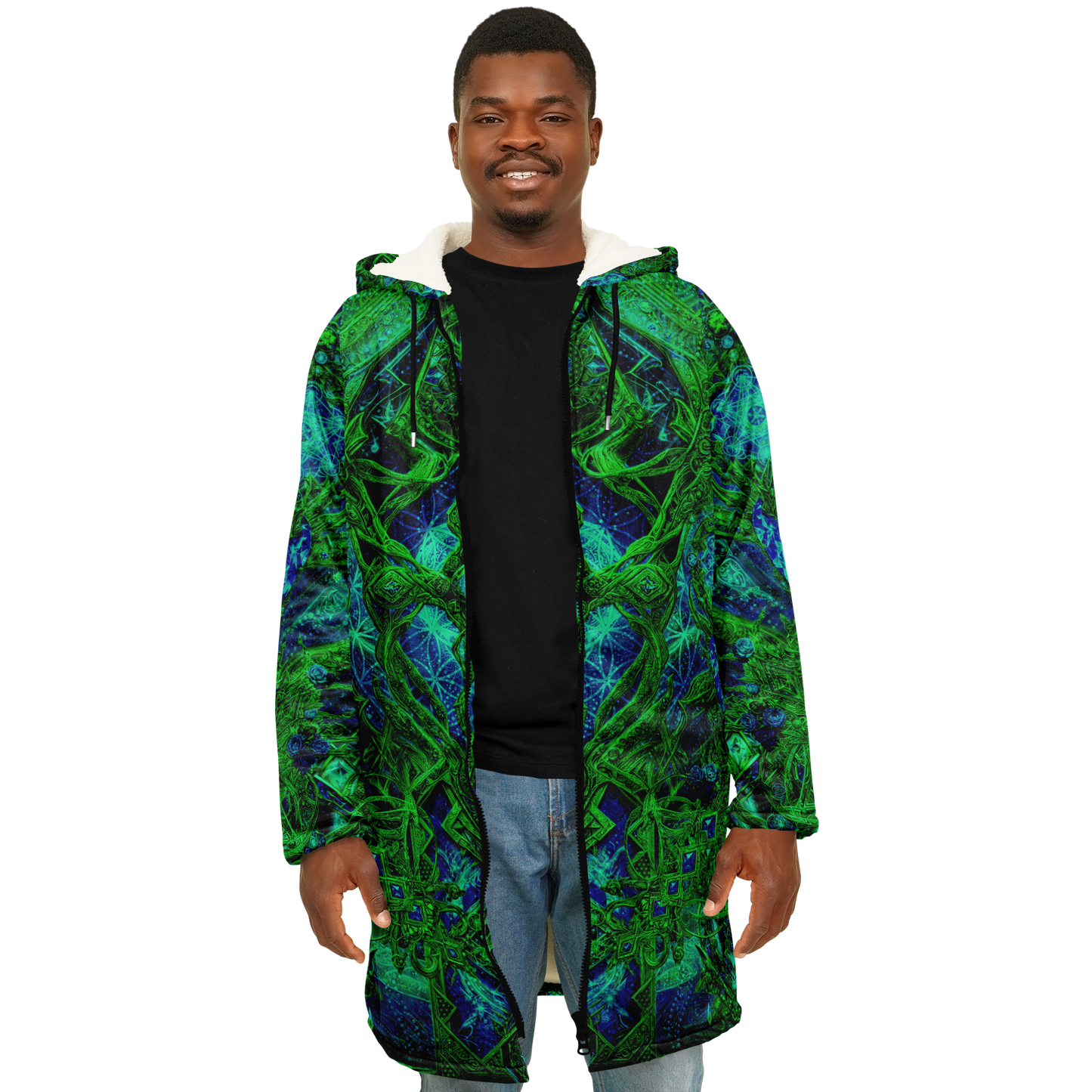 Cosmic Cross Green Cloak