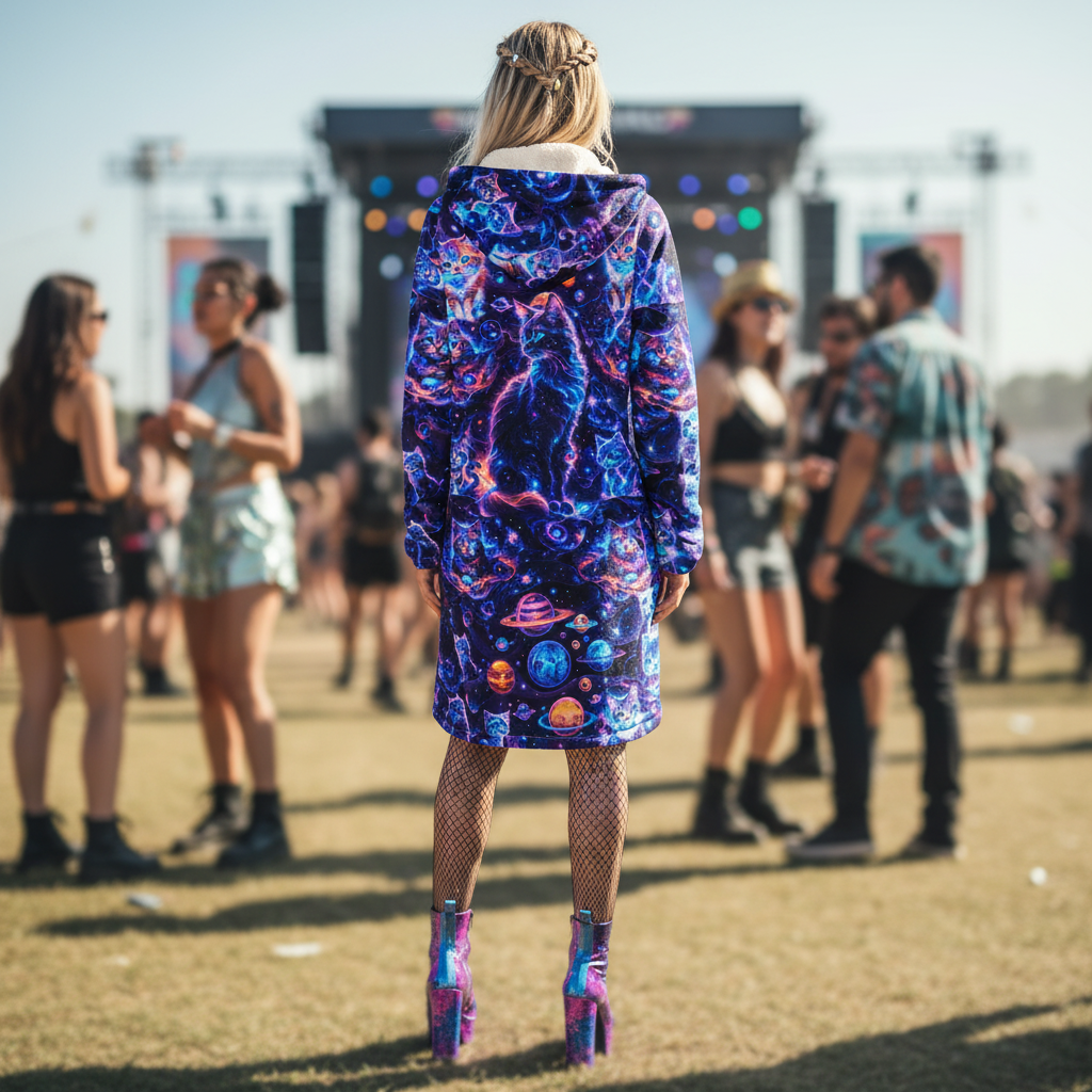Cosmic Space Cats Cloak