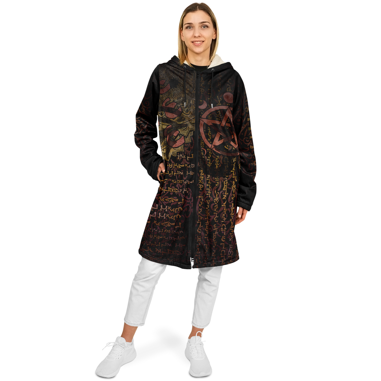 Enochian Vision Orange Cloak