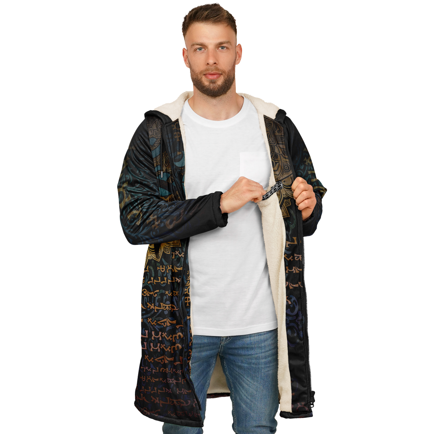 Enochian Vision Teal Cloak