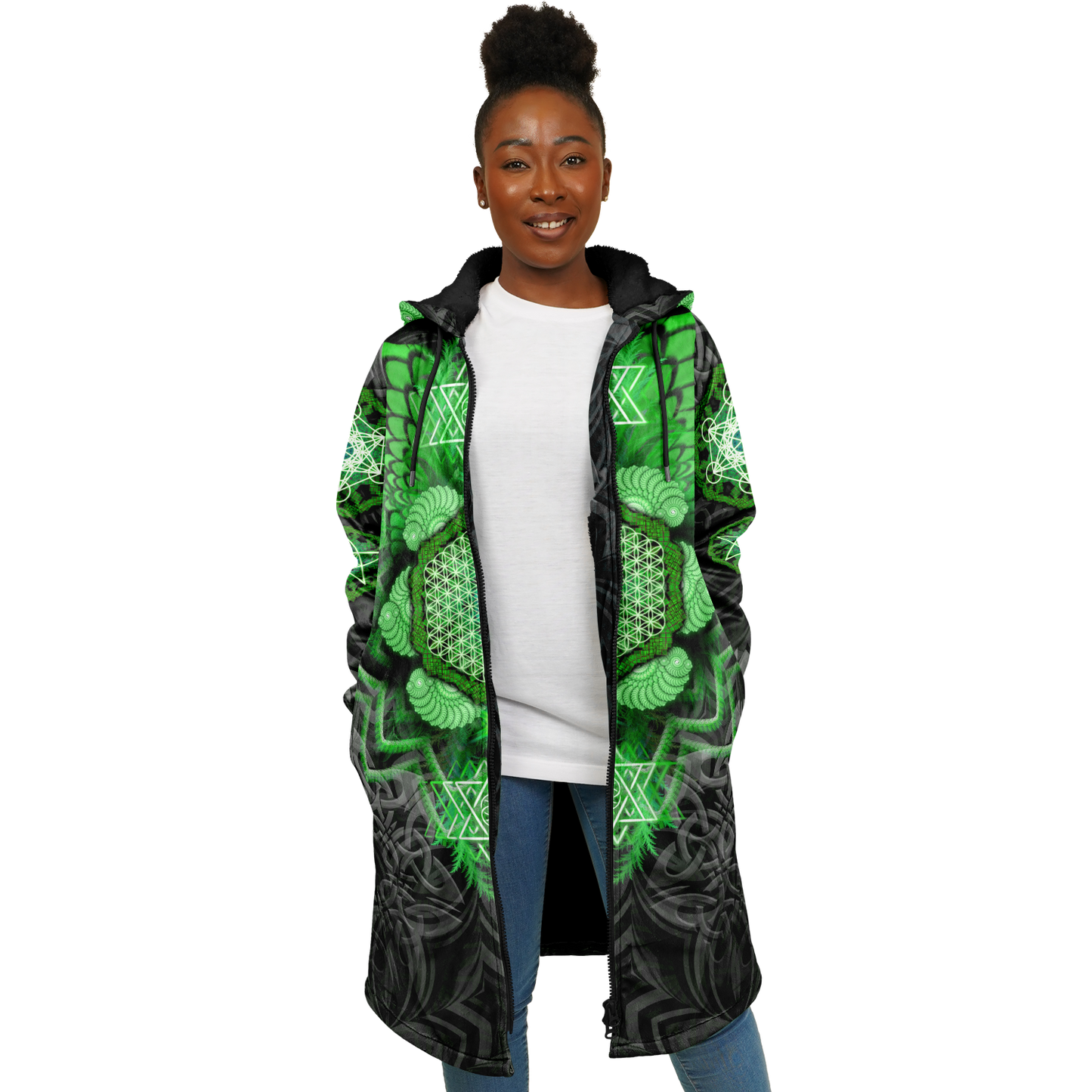 Angel Catcher Green Cloak