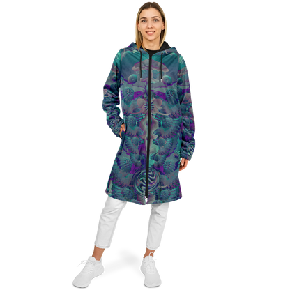 Shroom Flower of Life Teal Cloak