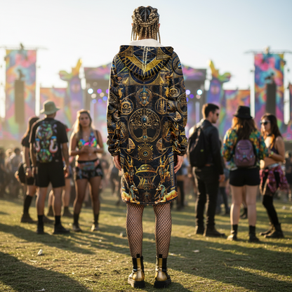 Egyptian Atlantis Gold Cloak