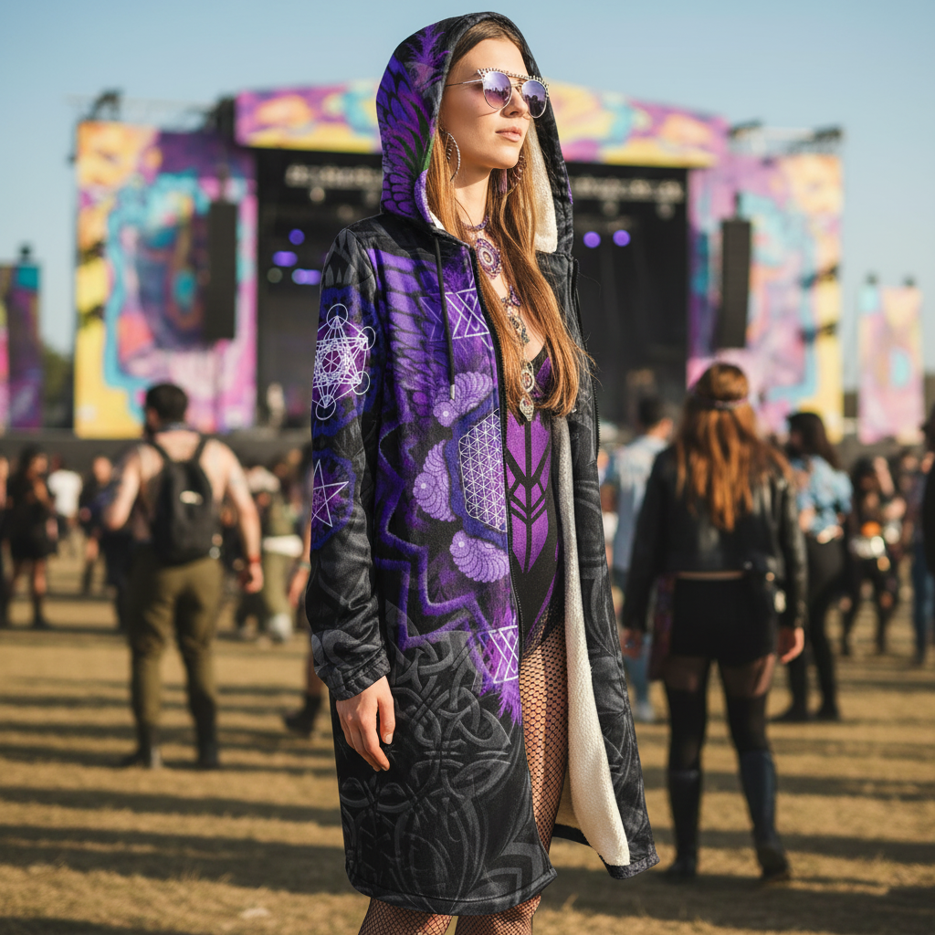 Angel Catcher Purple Cloak