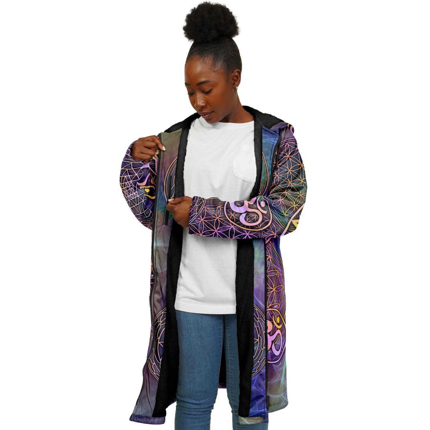 Sacred Geo Dark Cloak