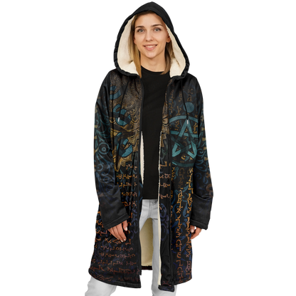 Enochian Vision Teal Cloak
