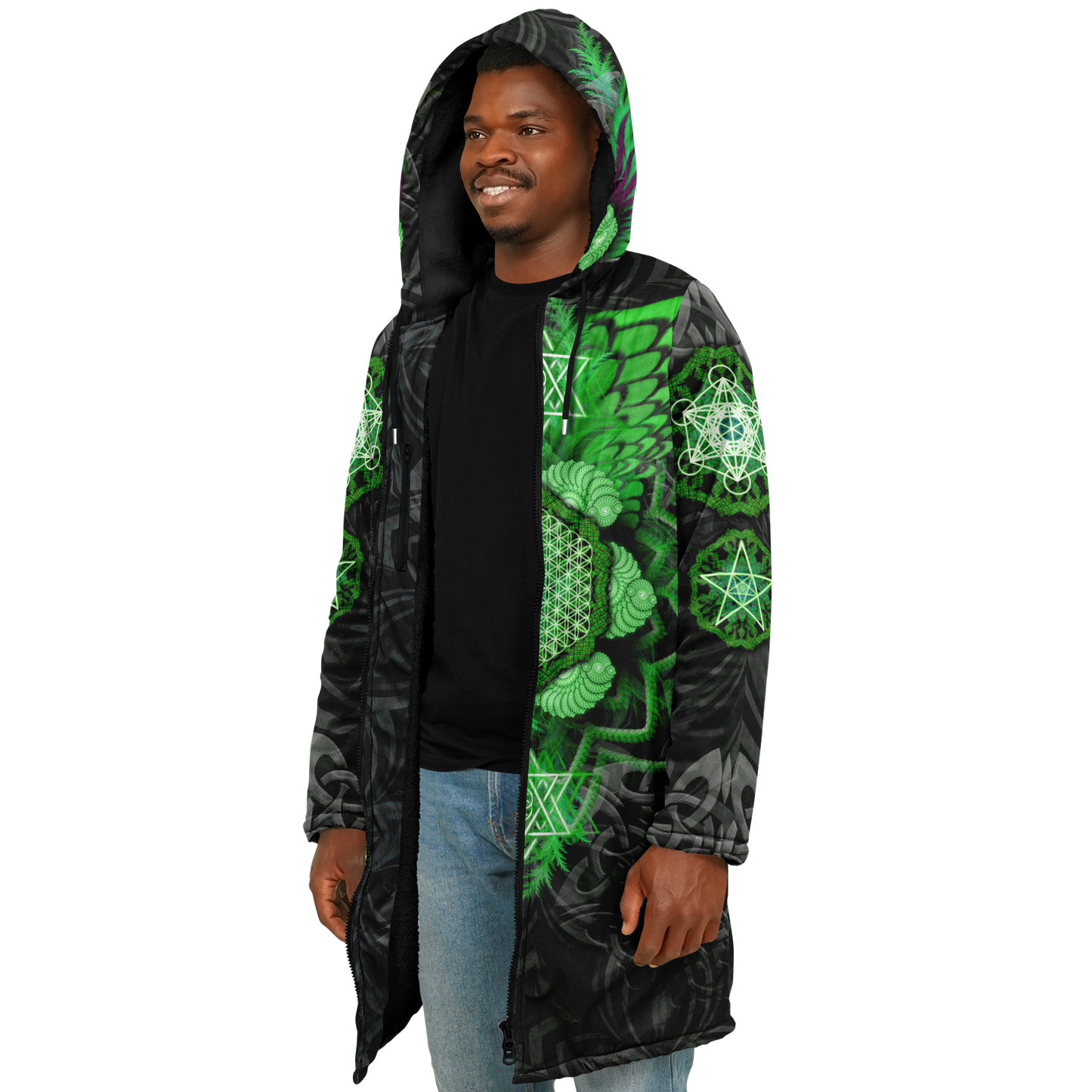 Angel Catcher Green Cloak
