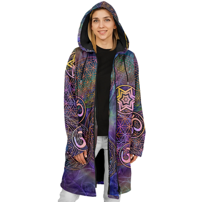 Sacred Geo Dark Cloak