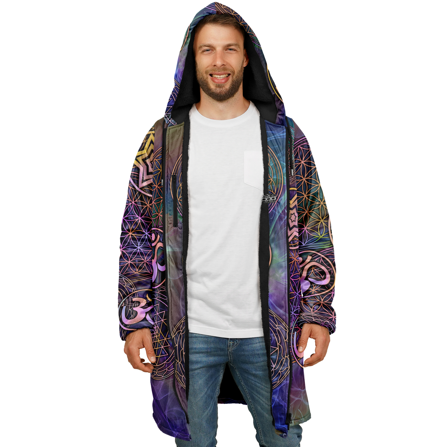 Sacred Geo Dark Cloak