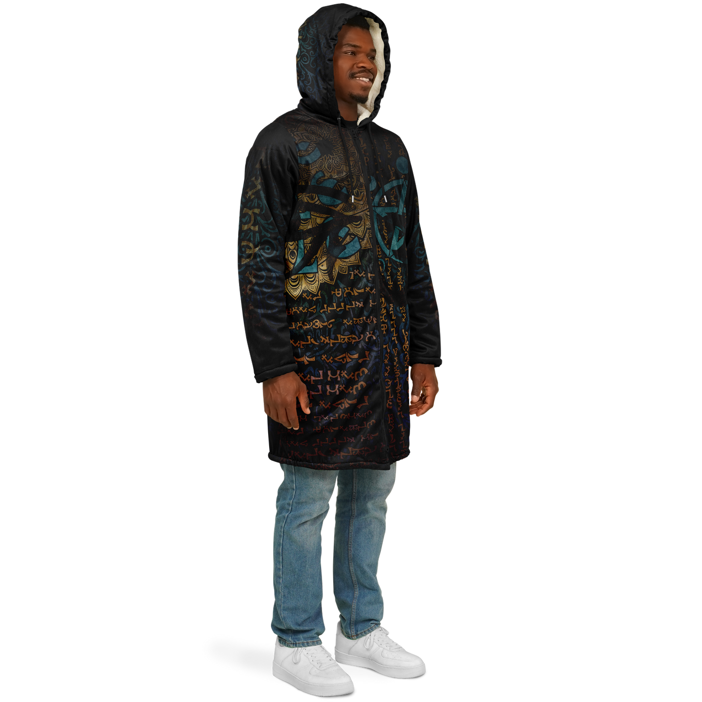 Enochian Vision Teal Cloak
