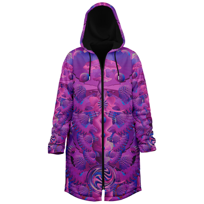 Shroom Flower of Life Pink Cloak