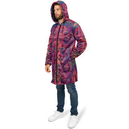 Shroom Flower of Life Fuchsia Cloak