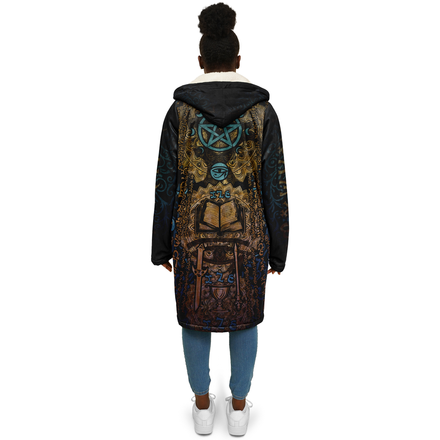 Enochian Vision Teal Cloak