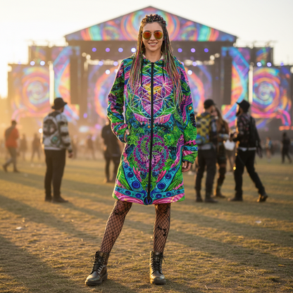 Psy Tribal Shroom Cloak