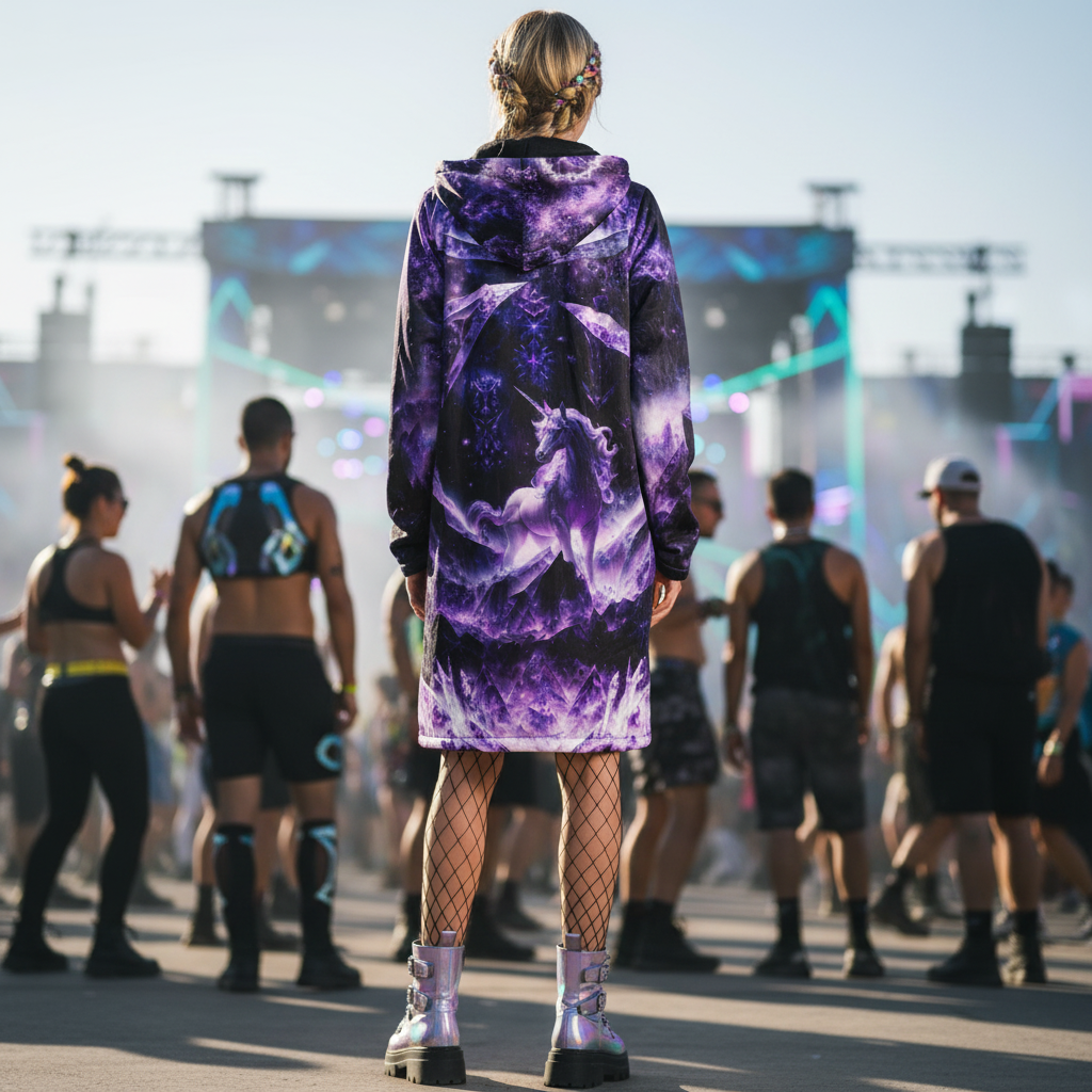 Amethyst Unicorn Cloak