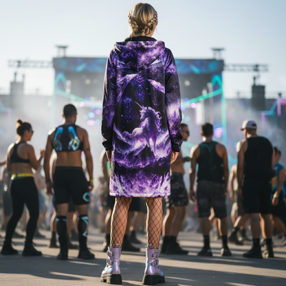 Amethyst Unicorn Cloak