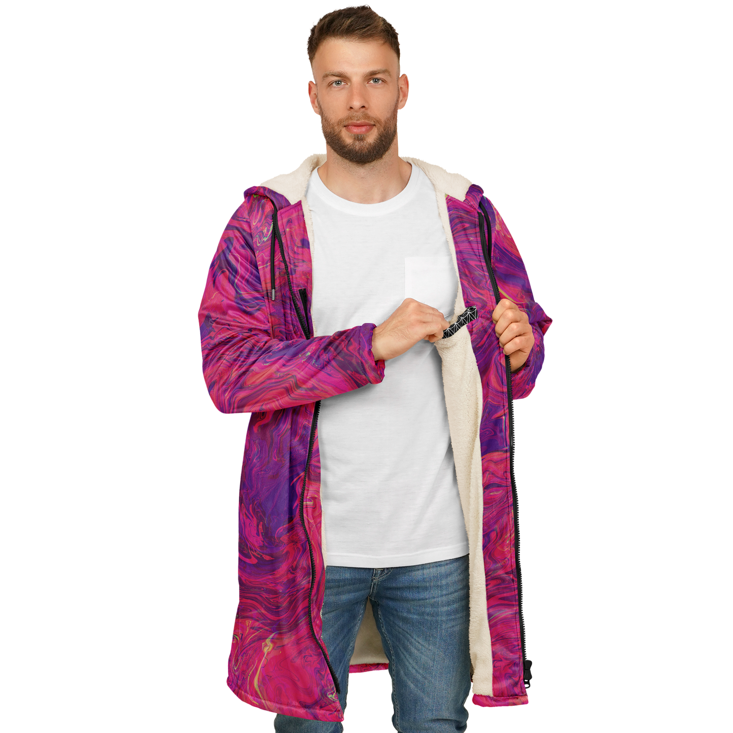 Pink Acid Oasis Cloak