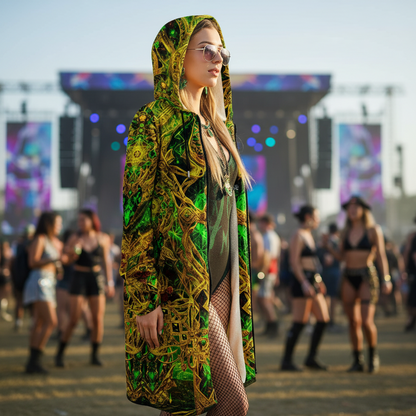 Cosmic Cross Yellow Cloak