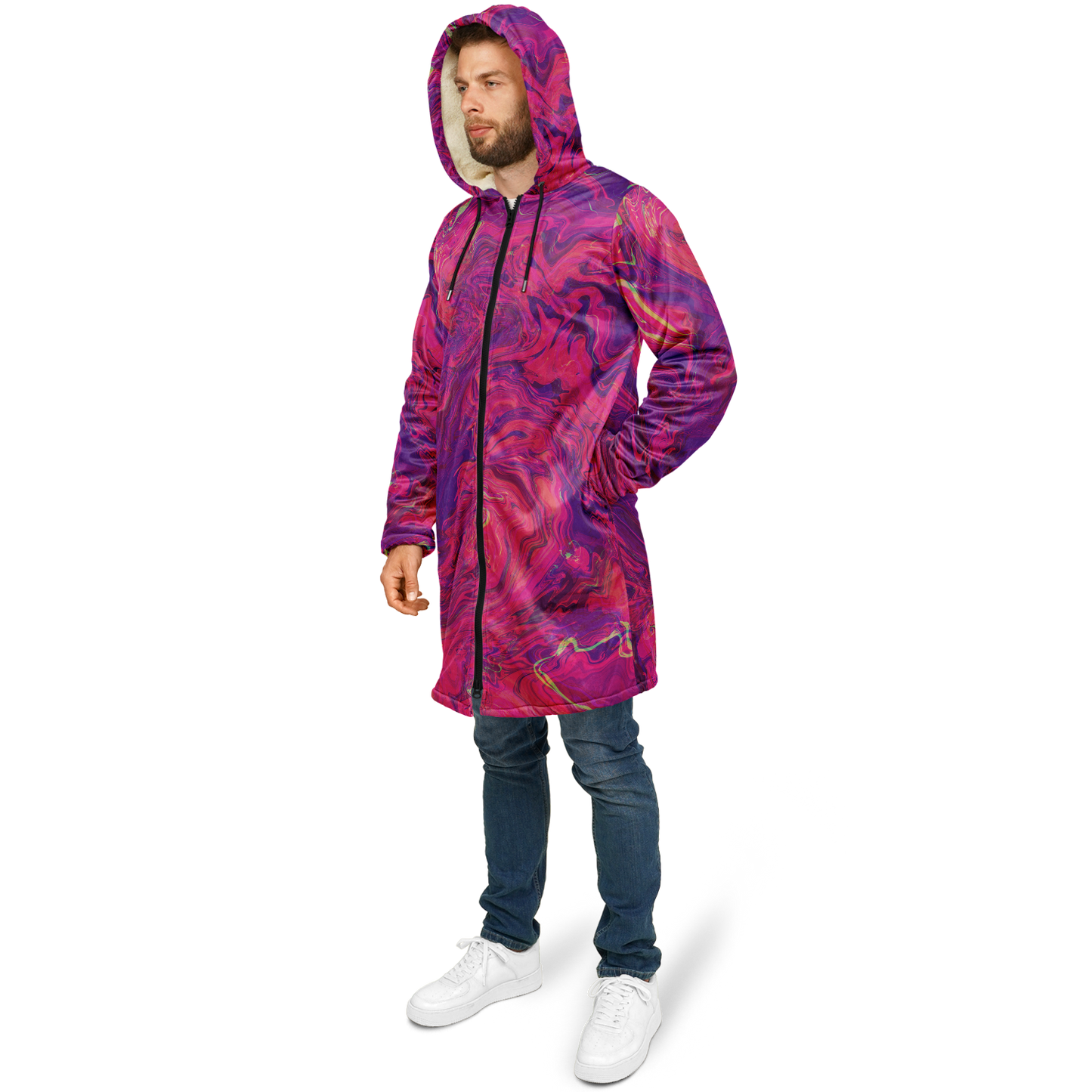 Pink Acid Oasis Cloak