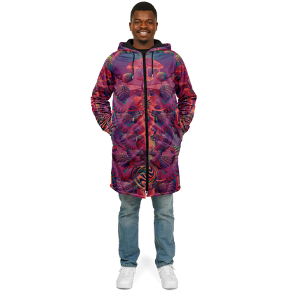 Shroom Flower of Life Fuchsia Cloak